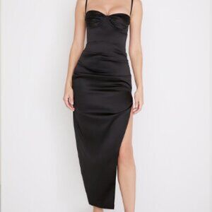 House of CB Black Midi Dress
